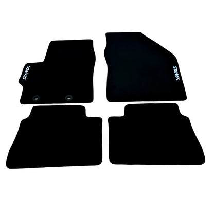 For Toyota Yaris Carpet Car Floor Mats 2020-2025 generic Quality Velour Auto Rugs