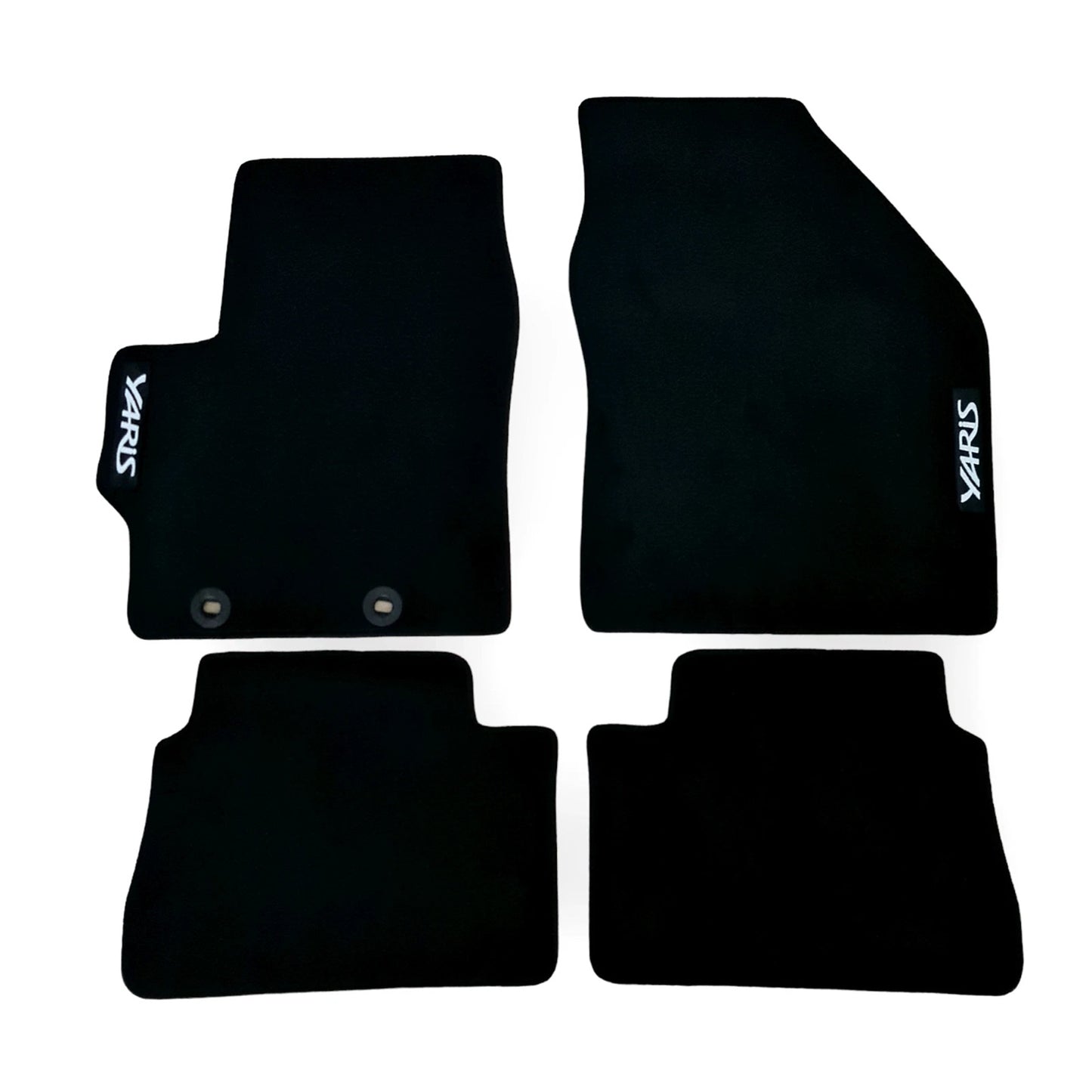 For Toyota Yaris Carpet Car Floor Mats 2020-2025 generic Quality Velour Auto Rugs