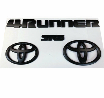 Emblem Black Out Overlay Kit OEM Fit For Toyota 4Runner