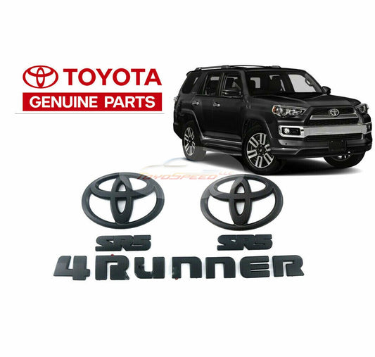 Emblem Black Out Overlay Kit OEM Fit For Toyota 4Runner