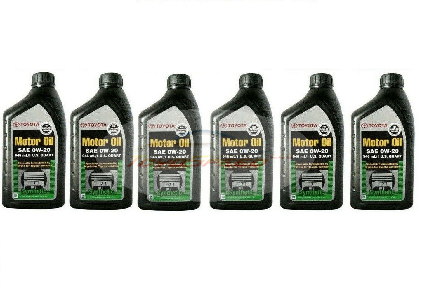 6 Quarts Synthetic Motor Oil SAE Fit For Toyota