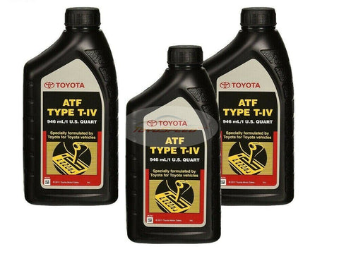 Fluid Oil Genuine 3 QTS For Toyota Automatic Transmission Type 4 ATF