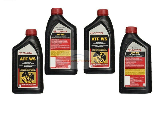 4 Quart GENUINE TOYOTA ATF WS Automatic Transmission oil Fluid ATFWS Lexus Scion Fit For Toyota