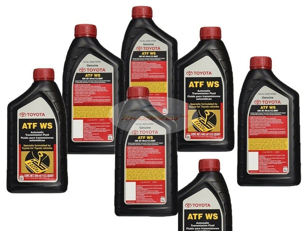 Automatic Transmission oil 7 Quart GENUINE TOYOTA ATF WS Fluid ATFWS Lexus Scion Fit For Toyota