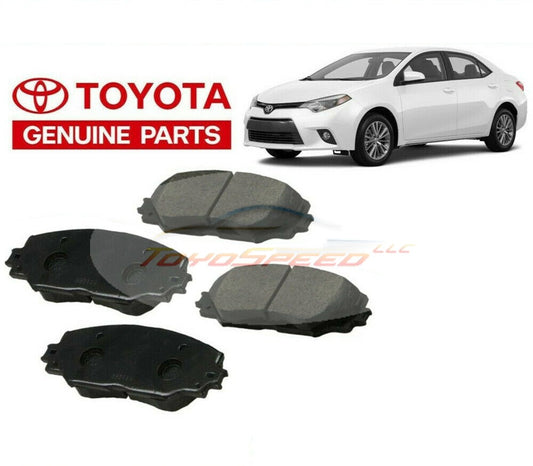 Front Brake Pads Set OEM Genuine Ceramica Fit For Toyota Corolla Rav4