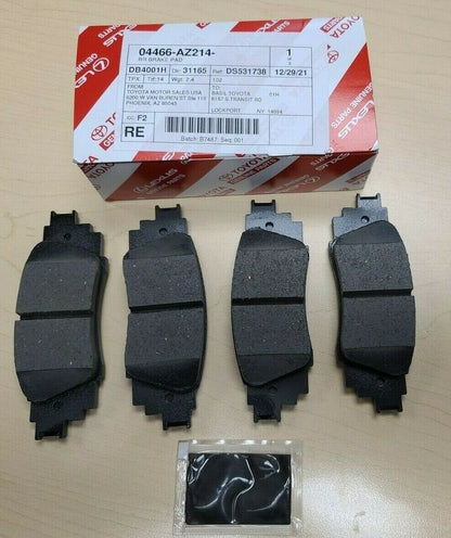 Brake Pads Set Front & Rear Fit For Toyota Avalon Camry Rav4