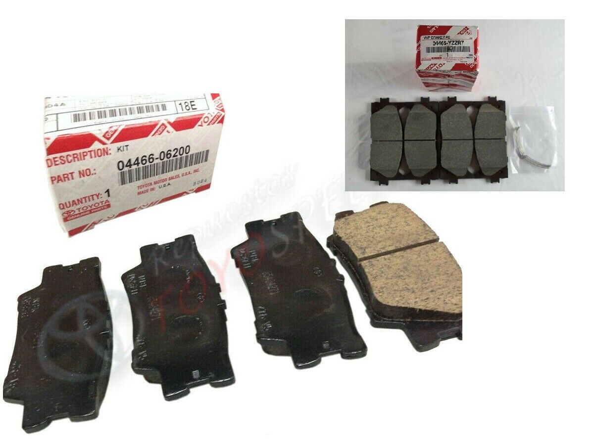 Brake Pads Front & Rear Set OEM Genuine Fit For Toyota Camry