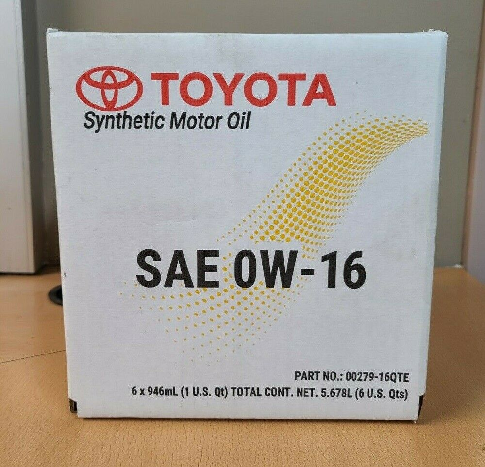 0W16 Motor Oil 4 Quarts With Oil Filter Change Fit For Toyota Rav4 Camry