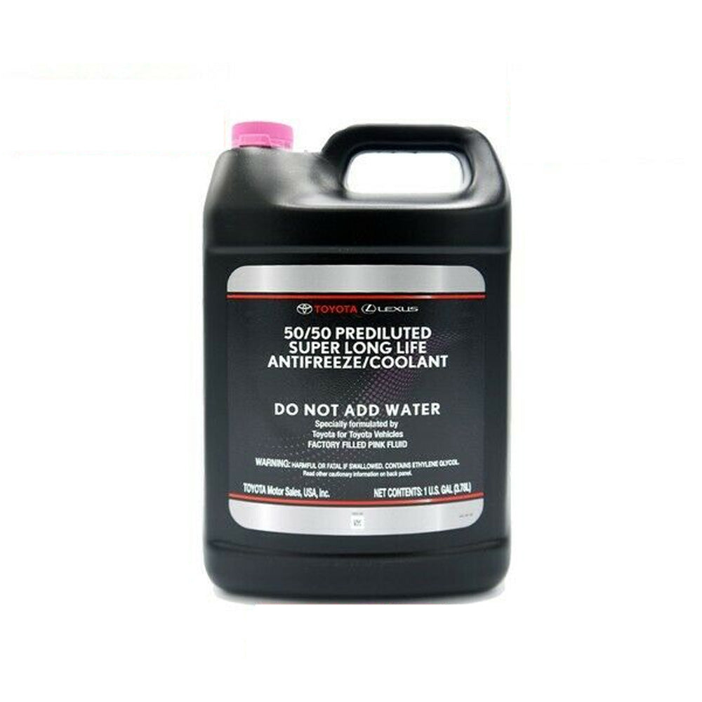 Toyota-Lexus- Super Long Life Pink Antifreeze Coolant - OEM New 1 Gallon