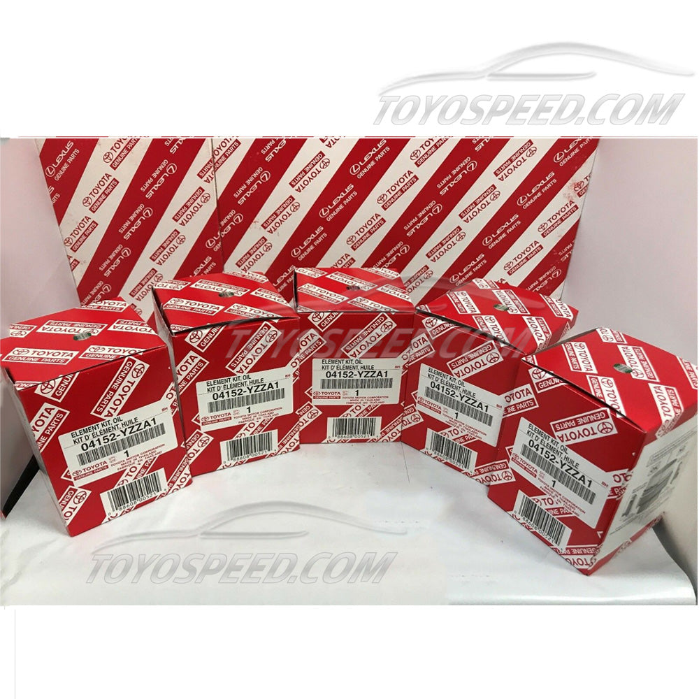 Toyota Scion Lexus Genuine OEM Oil Filter 04152-YZZA1 Set of 5