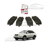 Brake Pads, Front and Rear Pad Set, and Toyota Lexus, code: 04465-48100