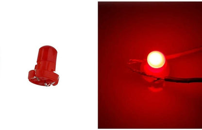 10pcs T4.2 LED Car Light Bulb Cluster Gauges Dashboard Red instruments Panel Fit For Honda Civic and Toyota Camry