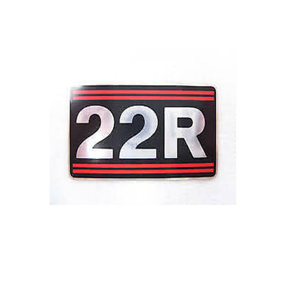 Toyota Pickup Truck Celica 22R Valve Sticker / Decal 22R OEM (NEW!)