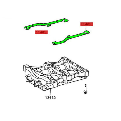 Spacer Balanceshaft Housing Toyota Camry Solara 96-01 OEM GENUINE 11485-74010-27