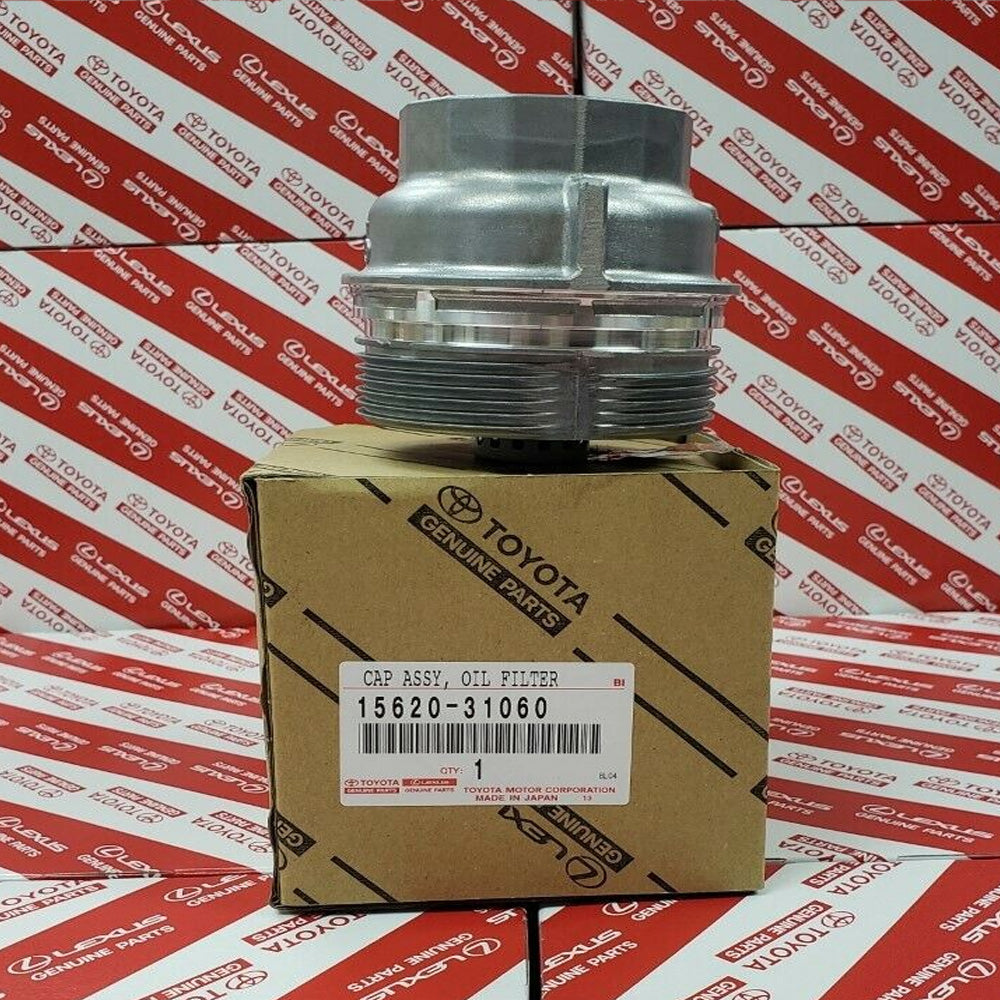 Genuine Toyota 1562031060 Oil Filter Housing Cap Assembly TOYOSPEED LLC