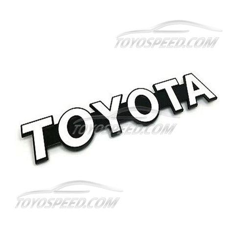 Toyota Land Cruiser 1985-1987 BJ70 Front Grille TOYOTA Emblem 75311-90K00