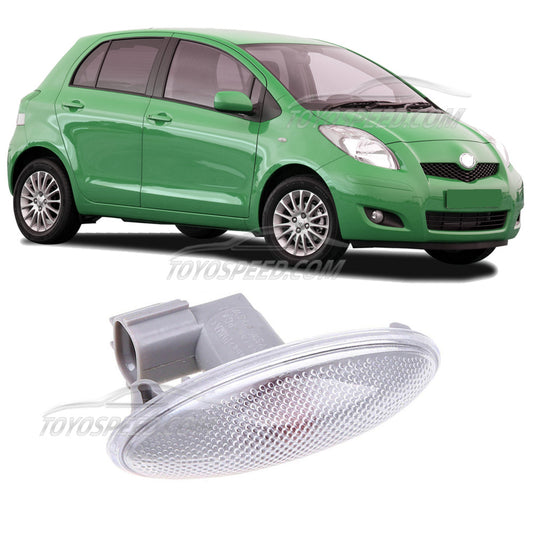 Side Turn Signal Lamp Fender Light 2 Pcs Fit for Toyota Corolla Camry Yaris RAV4