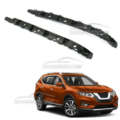 Bracket Support Fit For Nissan Rogue 2014-2019 Front Bumper Retainer Set
