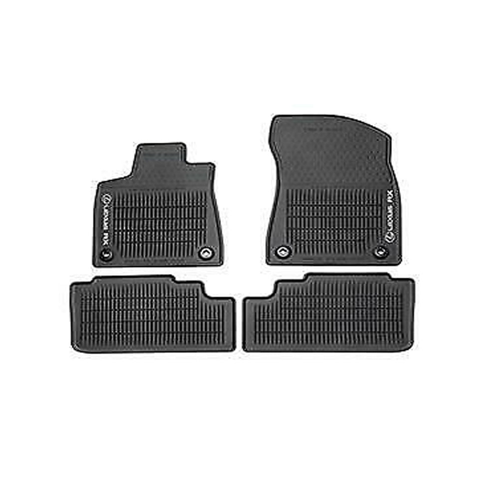 Lexus RX350 RX450H (2016-2017) OEM Genuine ALL WEATHER FLOOR MATS 4pc (Black)