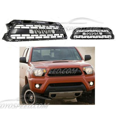 New OEM Toyota Tacoma 2012-2015 TRD PRO Grille Matte Black Finish