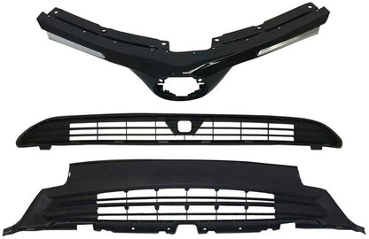 Bumper Grille for Toyota RAV4 2016-2018, code: JX-7445-GBCM-JX-7489-MBK-JX-7490-MBK