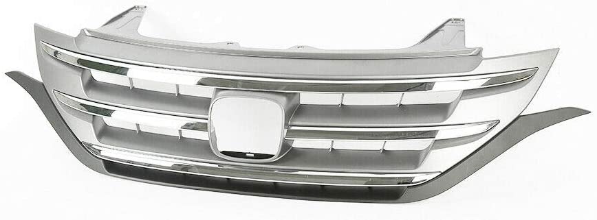 Bumper Grille for Honda CR-V 2012-2014, code:  JX-7496-GRCM