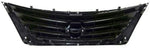 Rear view of Bumper Grille for Nissan Versa 2012-2014, code: JX-7385-CM