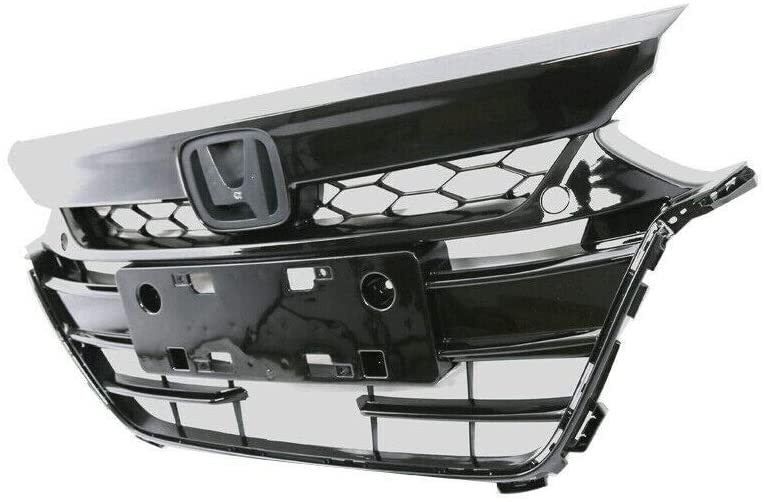 Full view of Bumper Grille for Honda Accord 2018-2020, code: JX-7379-GBK