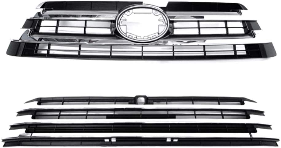 Full view of Bumper Grille for Toyota Highlander 2017-2019, code: JX-7341-CM