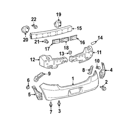 TOYOTA 5259252171 GENUINE OEM SIDE SEAL