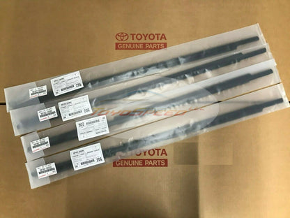 Outer Belt Molding Weatherstrip Set Fit For Toyota 4Runner