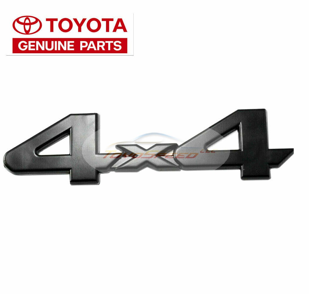 Toyota OEM Matte Black Emblem Overlay For Tundra Tailgate (2007-2013) 4X4