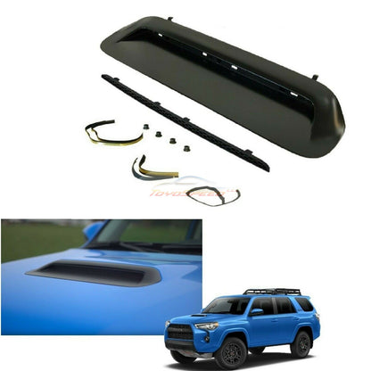 Hood Scoop Bulge Kit TRD PRO Matte Black, Fit For Toyota 4Runner Tacoma