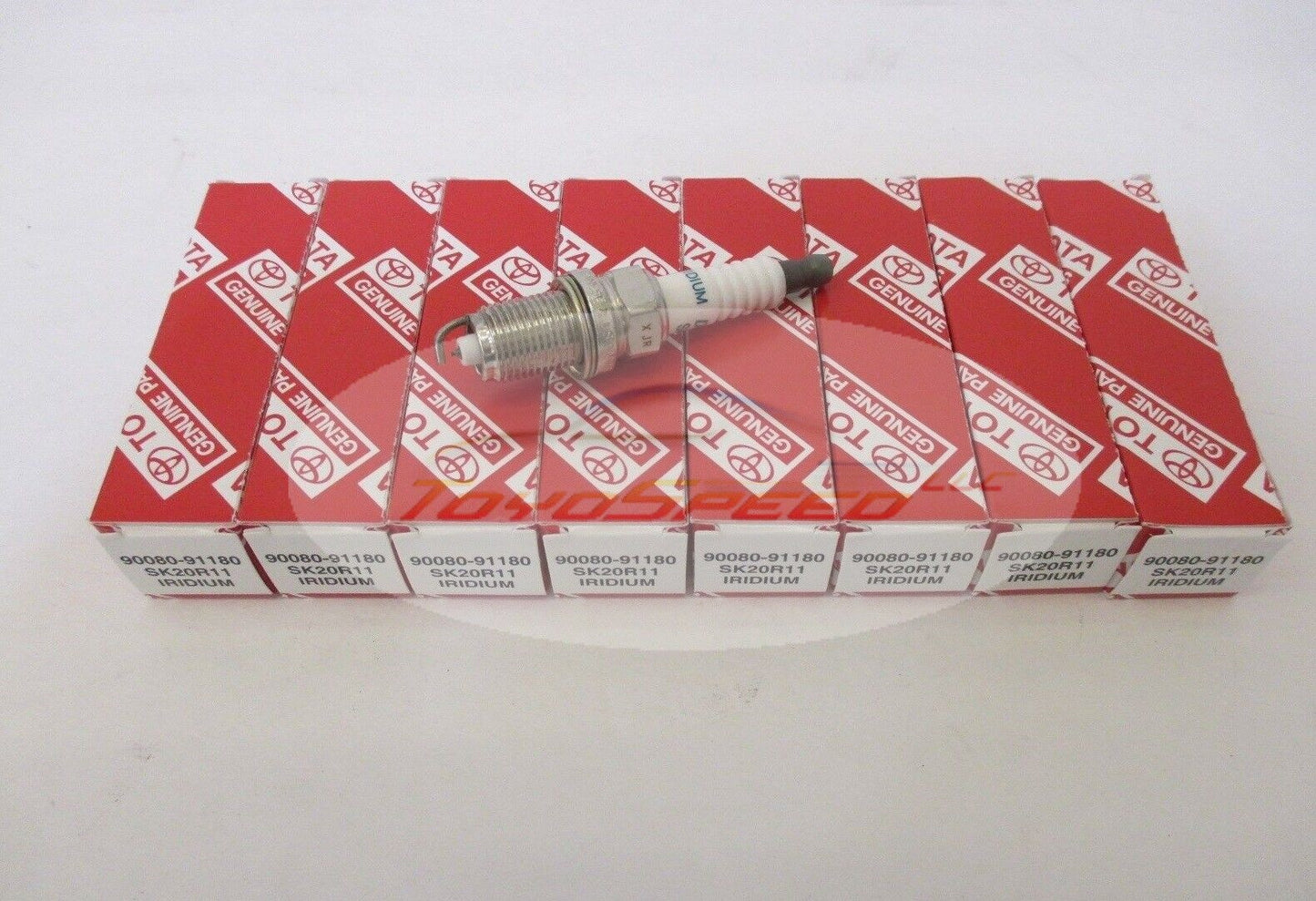 Spark Plug Iridium Set of 8 Pcs Fit For Toyota Sequoia Tundra