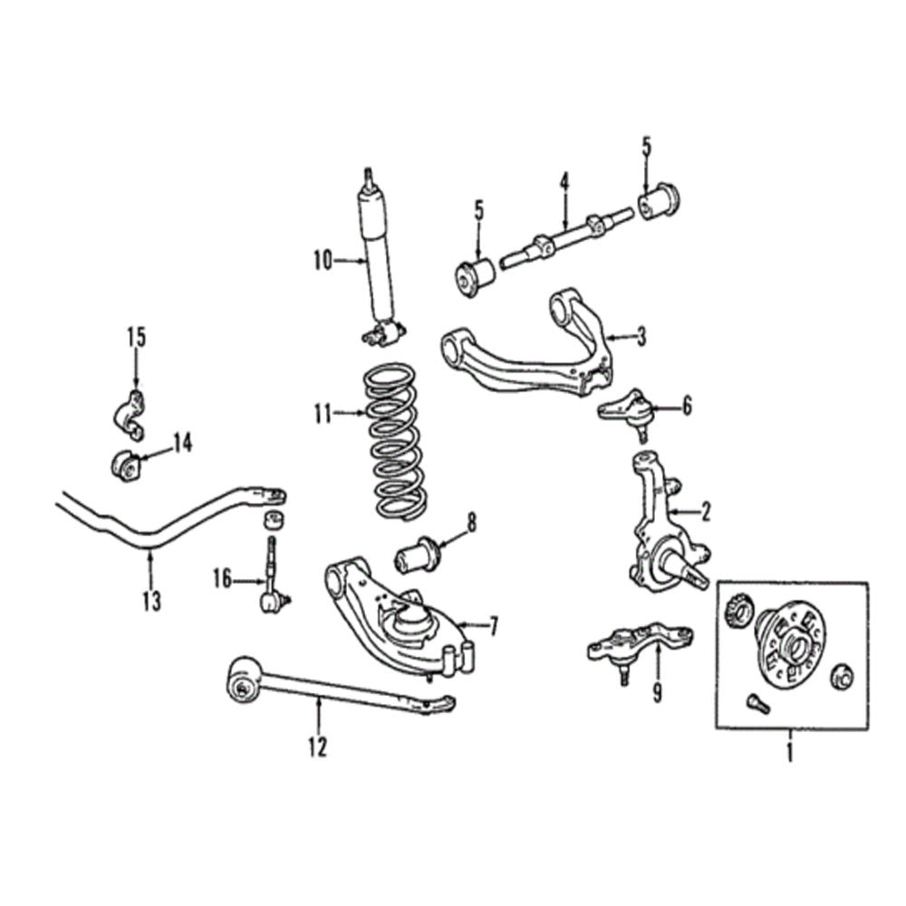 Toyota 9031295001 Genuine OEM Hub Assy Seal