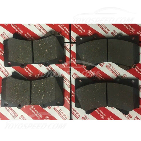 Brake Pads, Front Pad Set, Fit For Toyota Tundra, code: 04465-AZ220 04466-AZ208