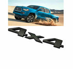 Black Painted Emblem TRD Pro 4x4 Fit For Toyota Tundra