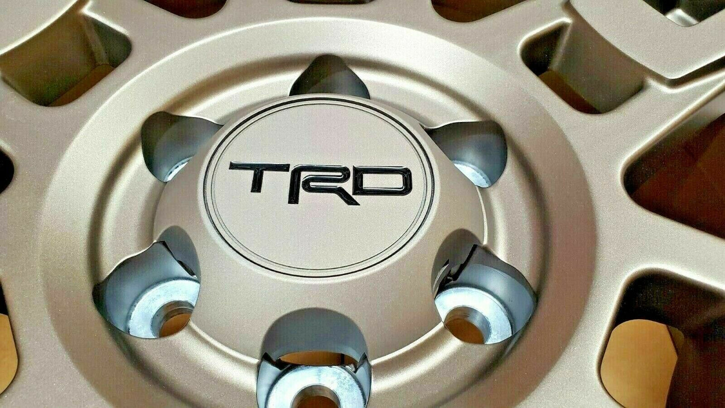 Center Cap Bronze With TRD Logo fit for Toyota Tacoma 4Runner FJ Cruiser