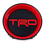 Center Cap TRD Pro Black W/Red Wheel Set Fit For Toyota Tundra