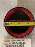 Center Cap TRD Pro Black W/Red Wheel Set Fit For Toyota Tundra