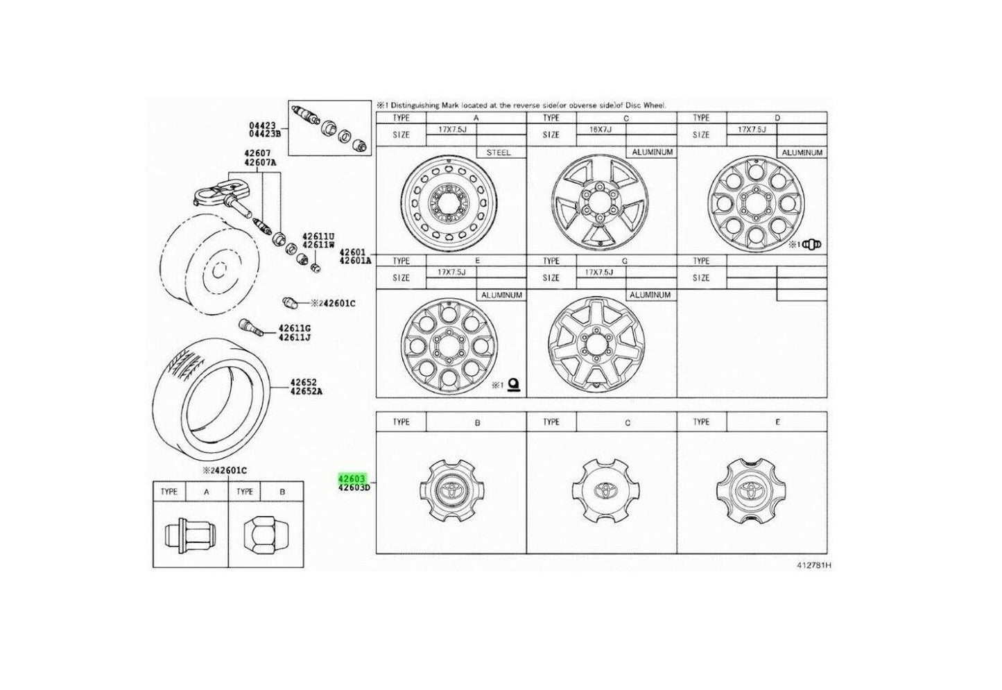 Center Cap Wheel Hub OEM Fit For Toyota 4Runner FJ Cruiser