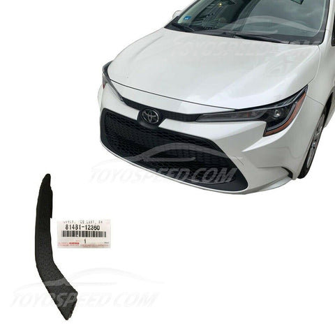Fog Cover Bumper Left Driver Side and Toyota Corolla 2019-2021, code: 81482-12270