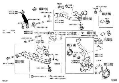 Bush Front Lower Arm No.2 Fit For Toyota Land Cruiser