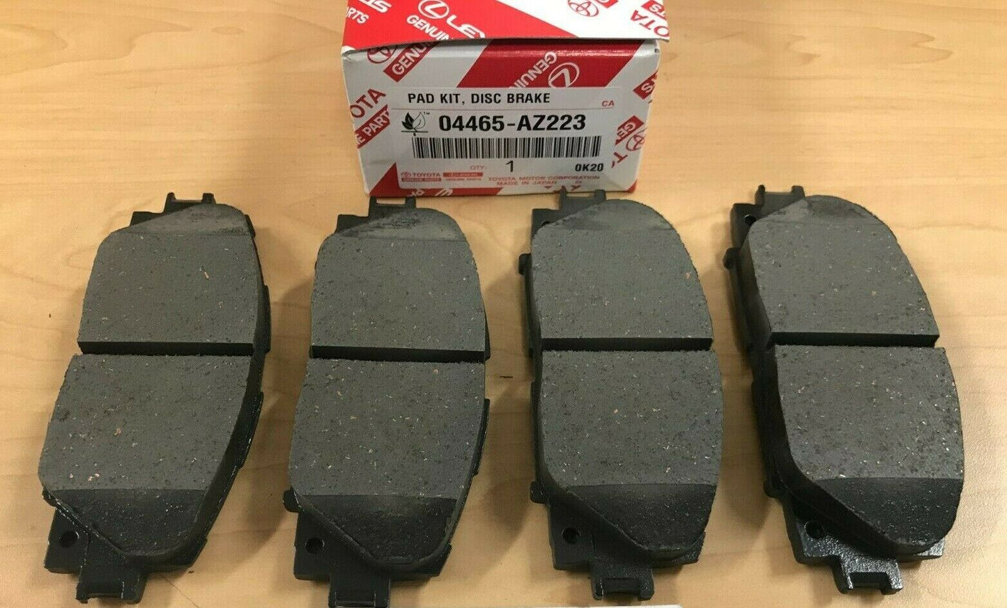 Front Brake Pads Ceramic Fit For Toyota Prius