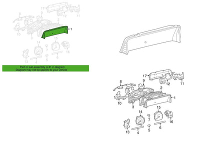 Glass, Speedometer OEM Fit For Toyota Land Cruiser