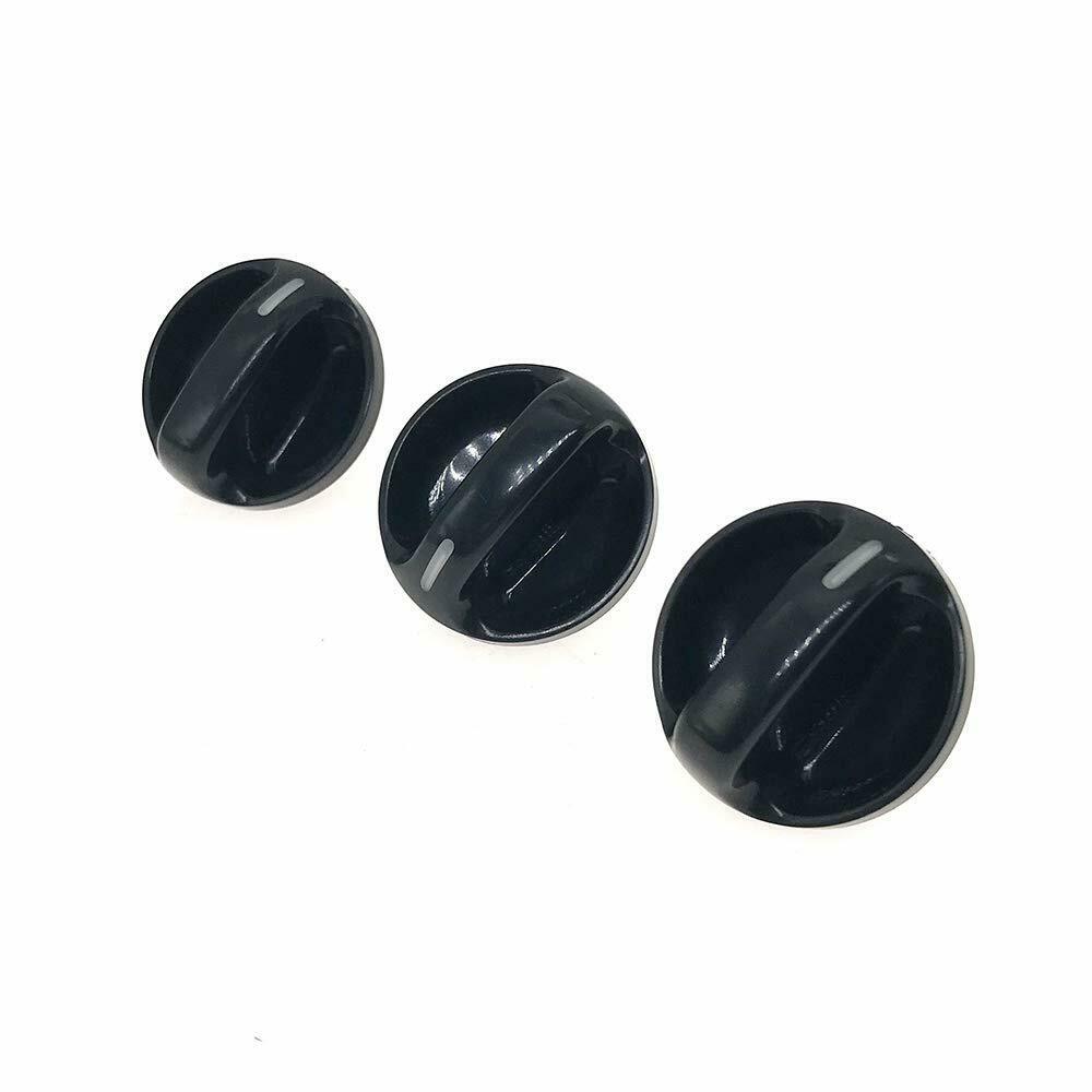 Heater Knob Climate Control Set of 3 Genuine Fit For Toyota Tundra