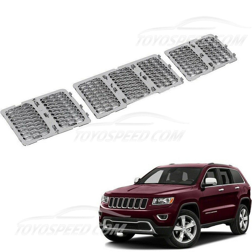 Bumper Grille and Jeep Grand Cheroke 2014-2016, code: JX-7157-CM