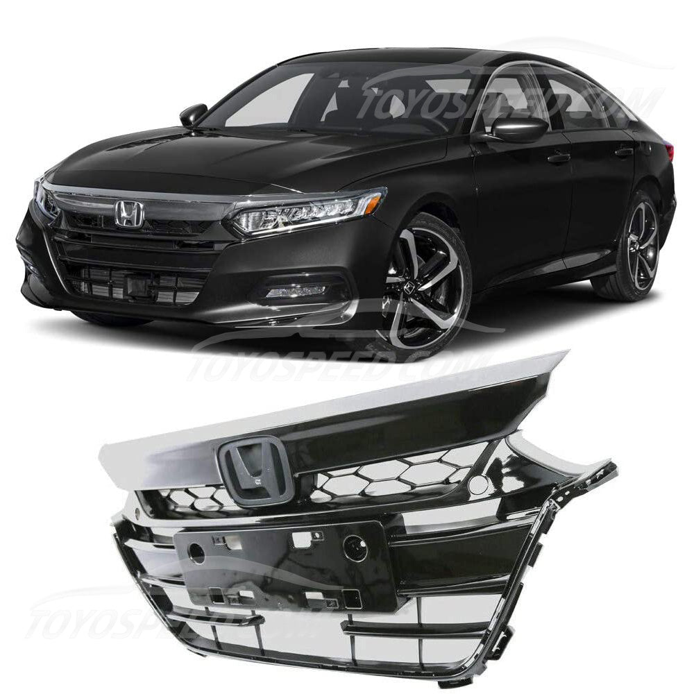 Bumper Grille and Honda Accord 2018-2020, code: JX-7379-GBK