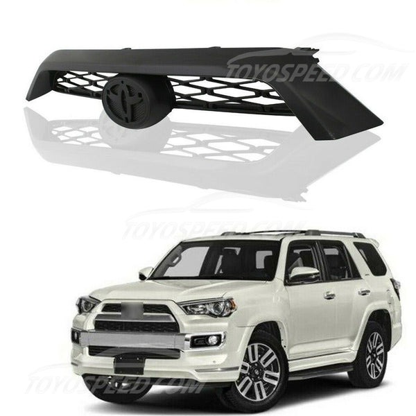 Front Bumper Grille Black Fit Toyota 4Runner Limited 2014-2019