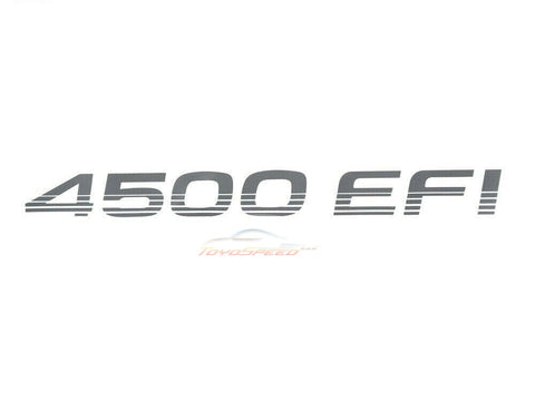 Sticker 4500 EFI Decal Fit For Toyota Land Cruiser FZJ71 Serie 100 105 Pair Machito Gold